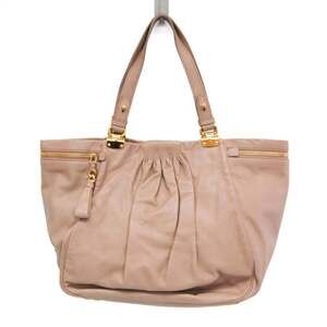 Miu Miu Shopping RR1836 Women's Leather Shoulder Bag,Tote Bag Pink